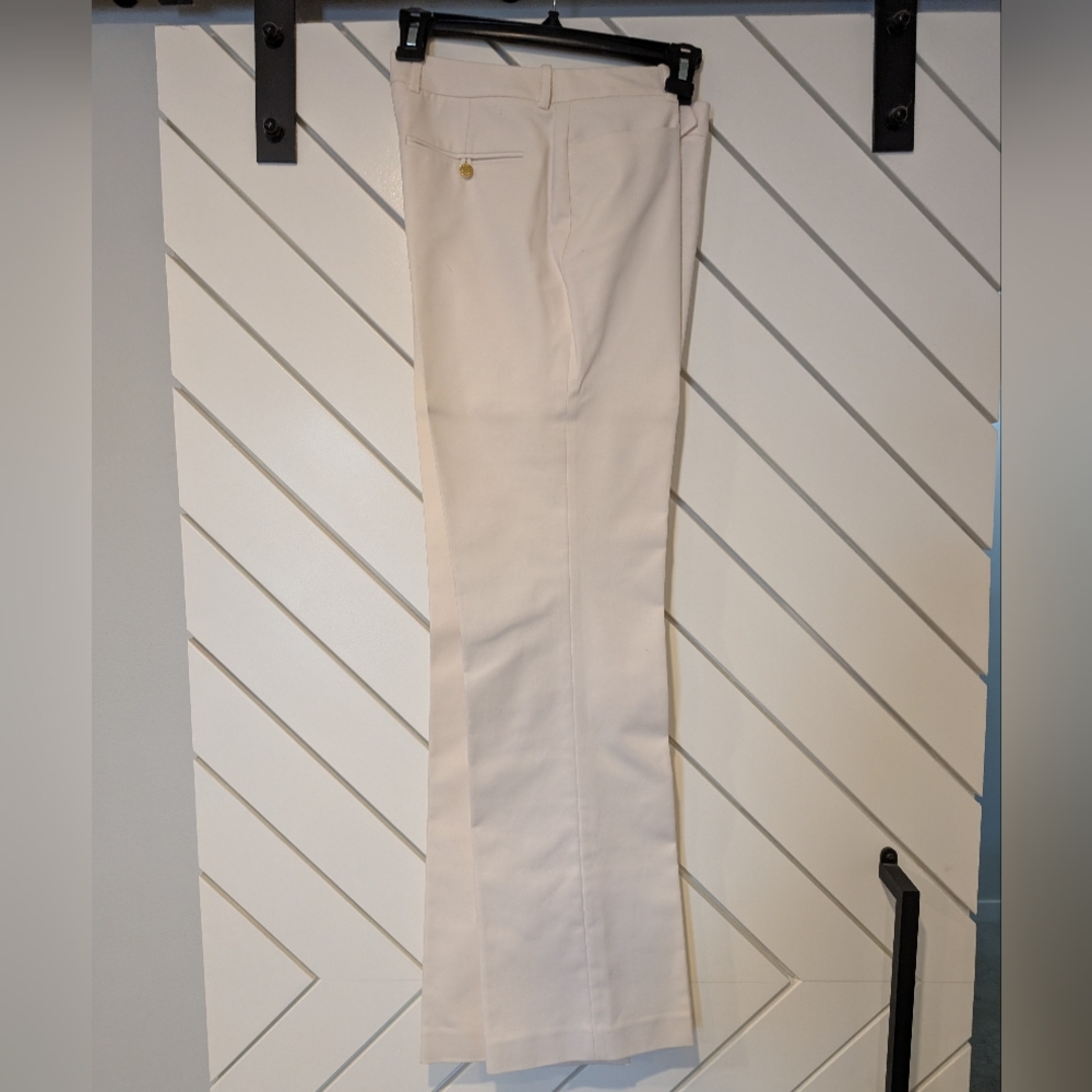 Calvin Klein White Modern Fit Slacks Pants